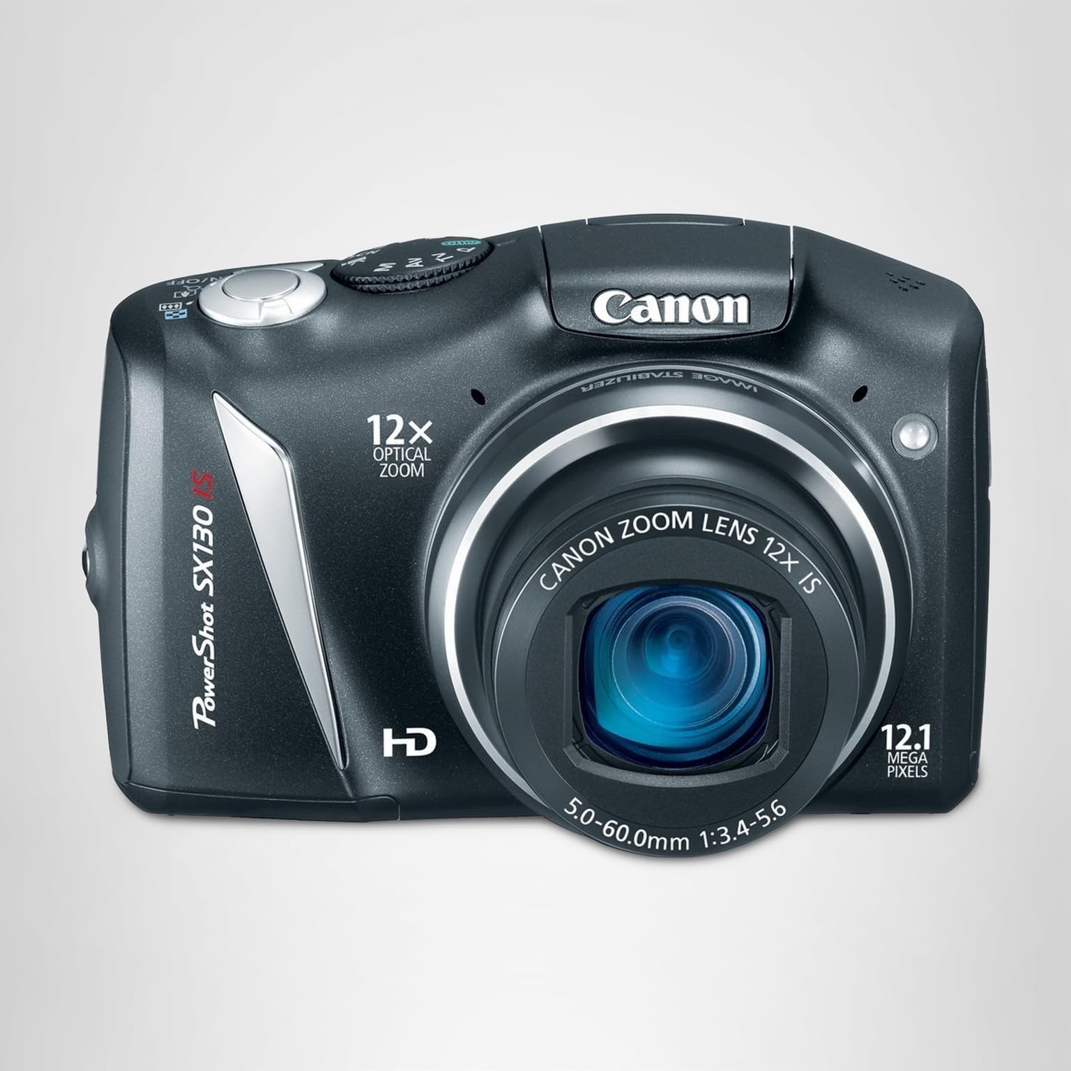 Amazon.com : Canon PowerShot SX130IS 12.1 MP Digital Camera with