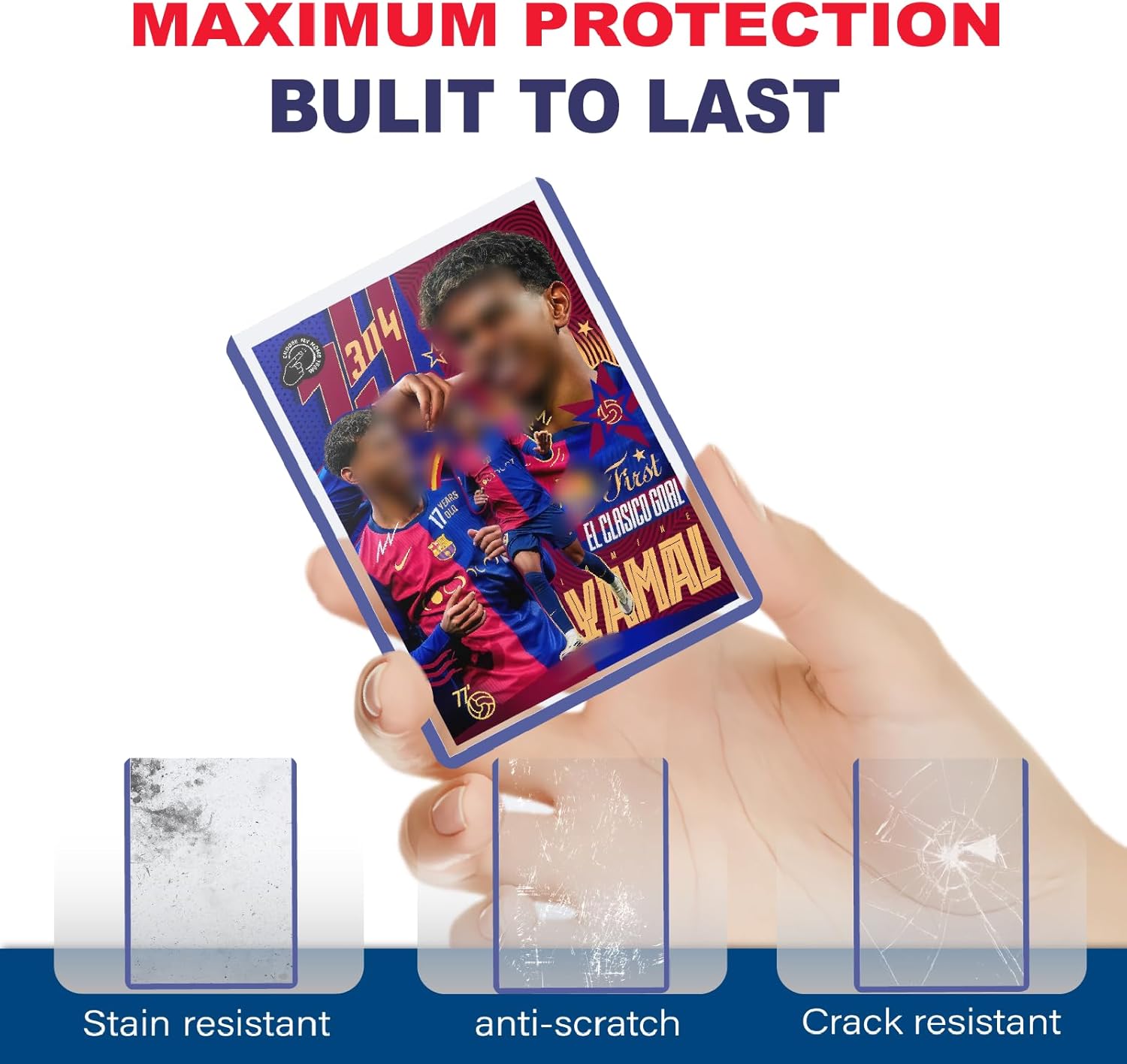 400 Hard Card Sleeves Card Toploaders for Protection for Baseball Football Premium Top Loaders for Cards, Ensuring Safety (400 Hard Sleeves)