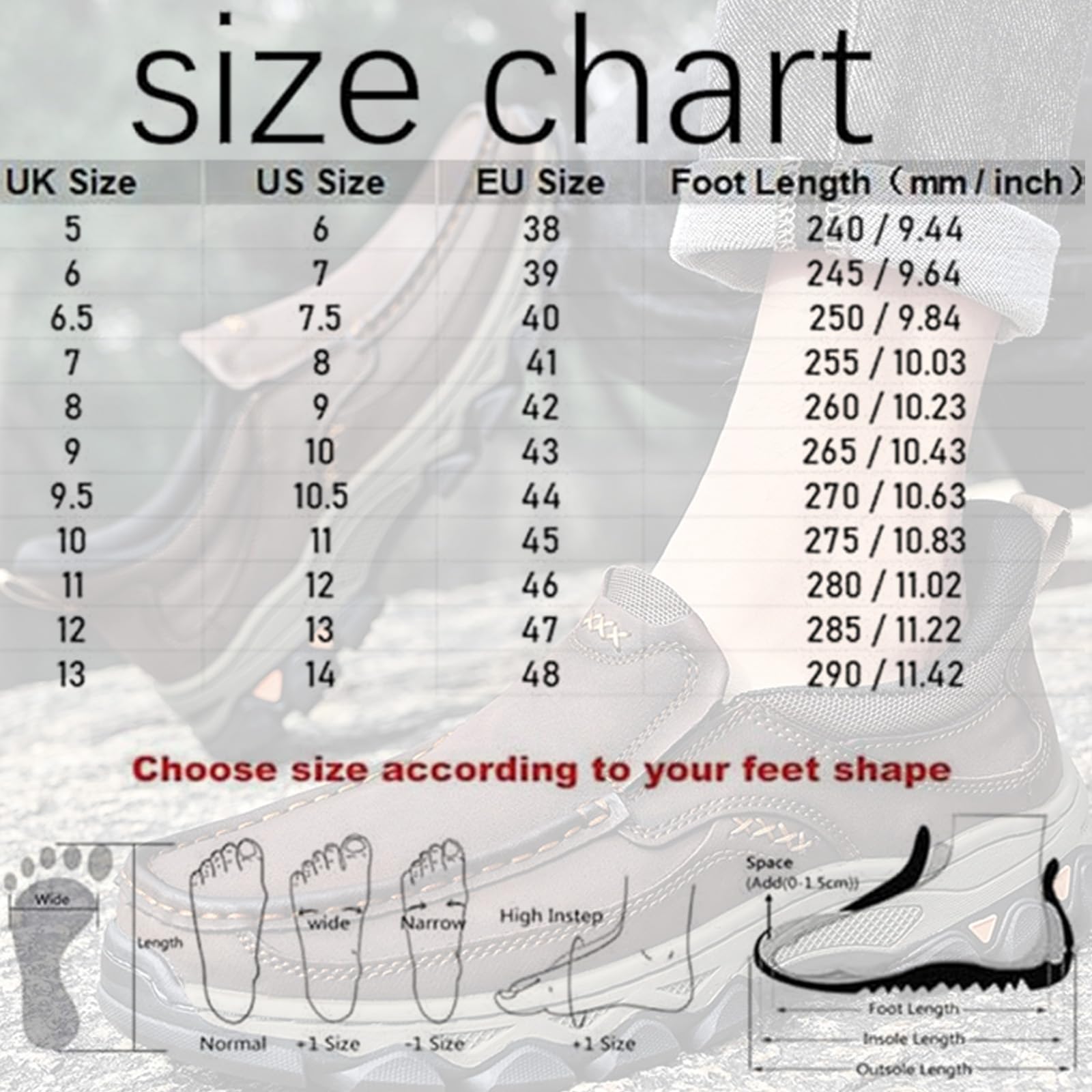 Zapatos ortopédicos de piel auténtica para caminar al aire libre, cómodos, hechos a mano, impermeables, antideslizantes, con soporte de arco, zapatos de vestir casuales para hombre