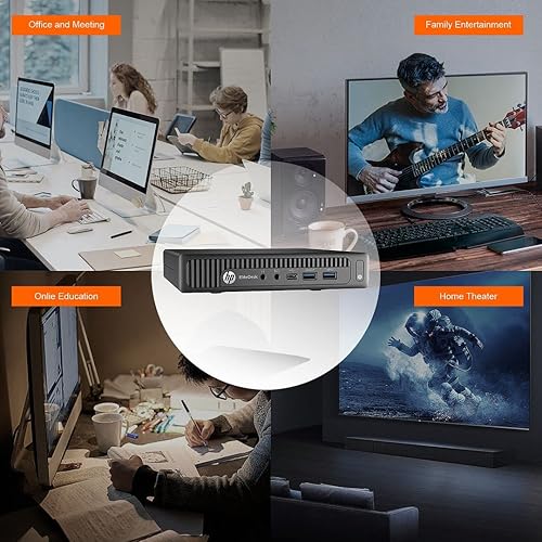 Miniatura 5 de HP Mini PC EliteDesk 800 G2 Micro escritorio, i7 6700 Quad Core hasta 4.00GHz, 32GB DDR4 1TB SSD, AX210 WiFi 6E incorporado + Bluetooth 5.2, HDMI,