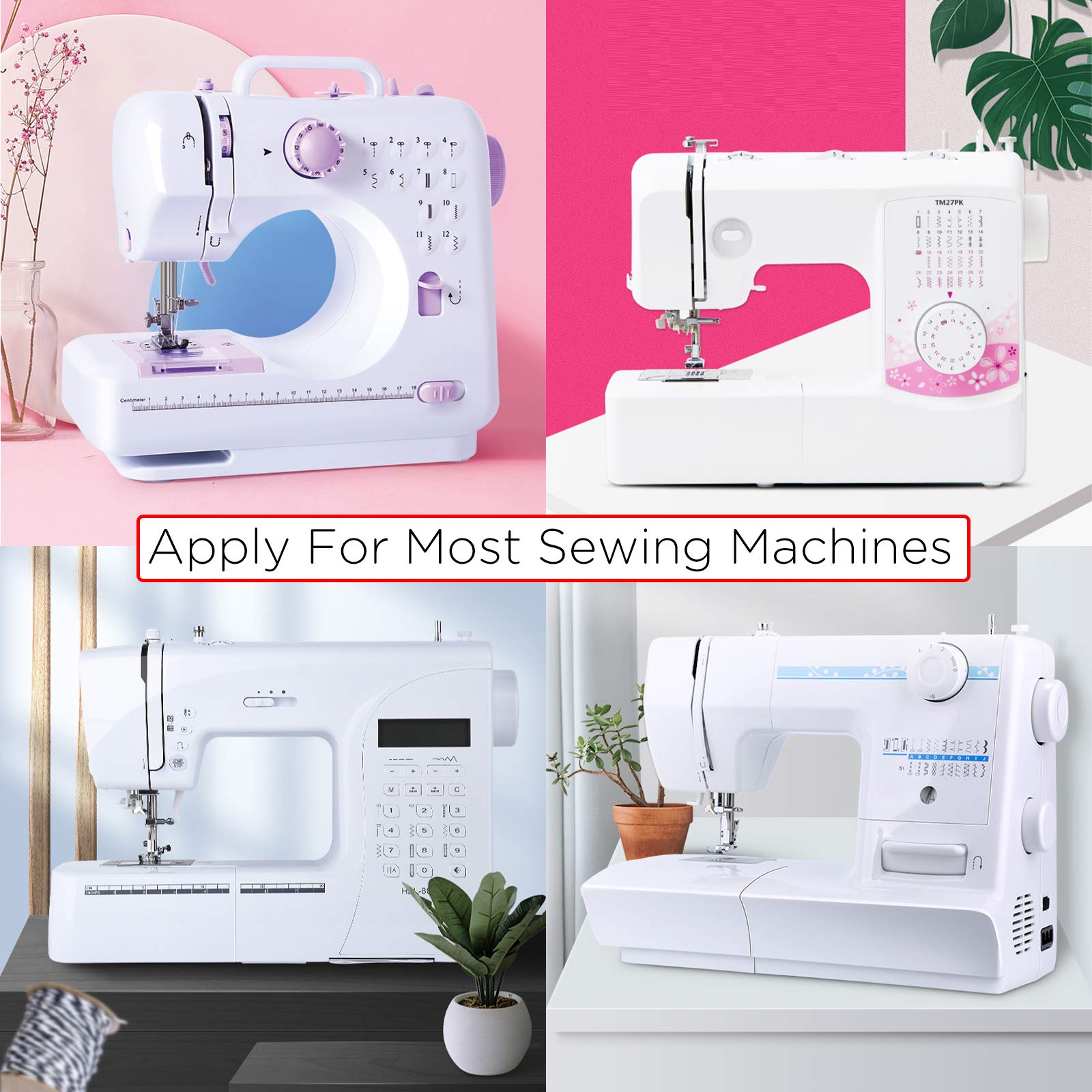 Set 20 Bobine Trasparenti In Plastica Per Macchina Da Cucire Janome | Diametro 20mm, Foro 7mm | Ideali Per Uso Domestico E Progetti Fai Da Te