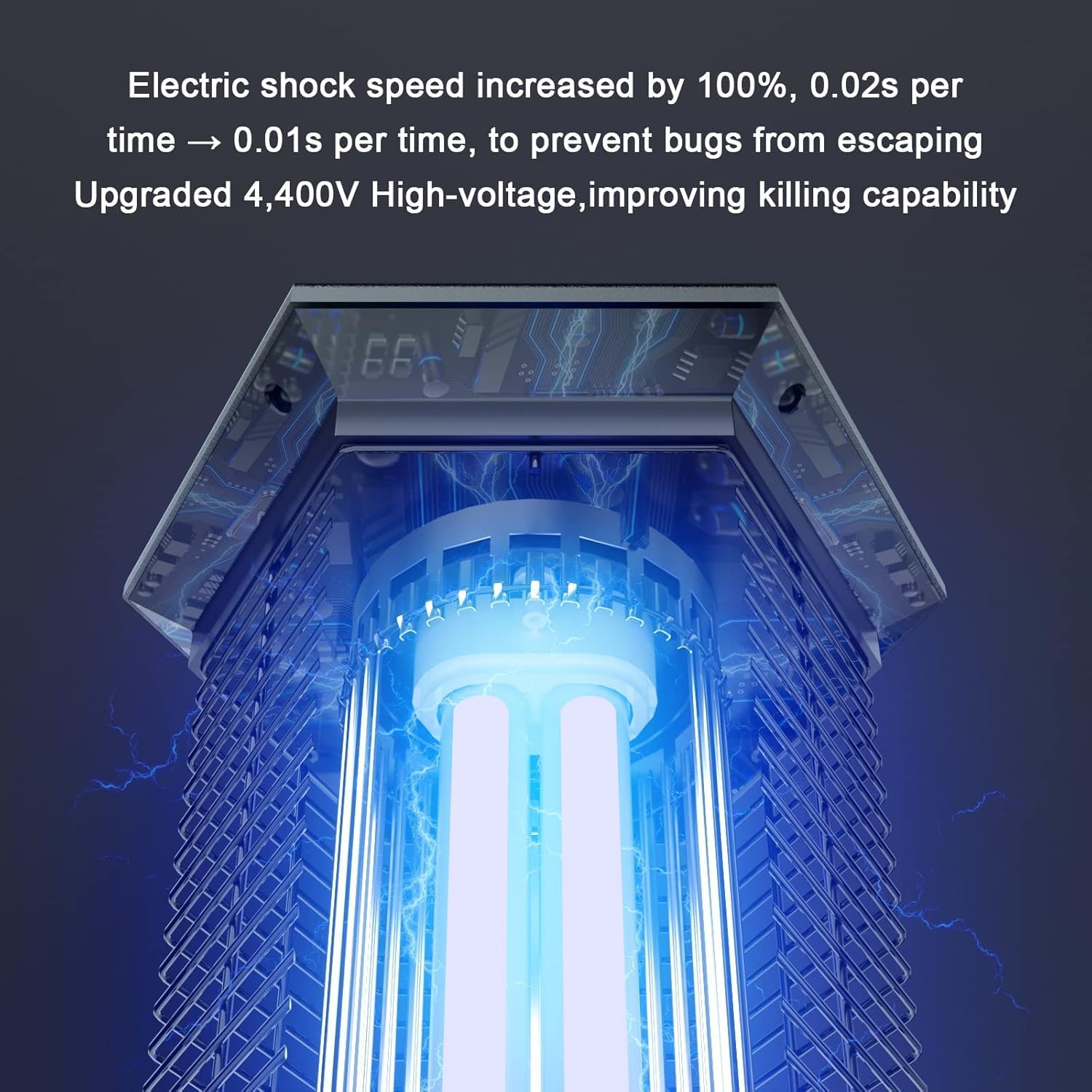 Bug Zapper Outdoor with 10Ft Extension Cord