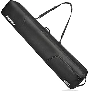 Snowboard Bag Reinforced Padded snowboard Bag,Perfect for Air Plane Travel for Snowboard, Goggles, Gloves,Ski boots,Available Length in 155cm 165cm.