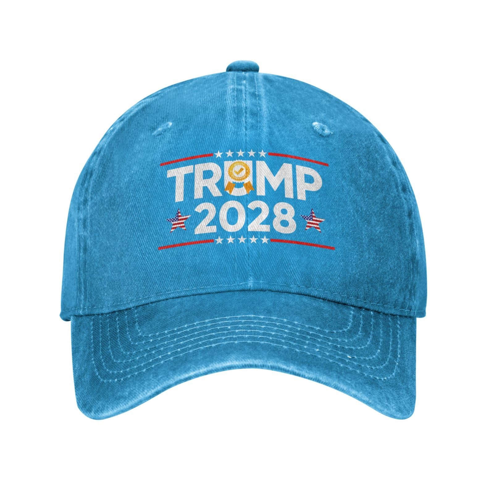 Peiyeety Unisex Blue Trump 2028 Hat 47 48 President Hat Cap For Men Women