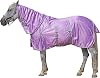 Leberna Mesh Horse Rug with Belly Wrap & Neck Cover - Breathable Cooling Summer Fly Rug for Equine, UV & Insect Protection
