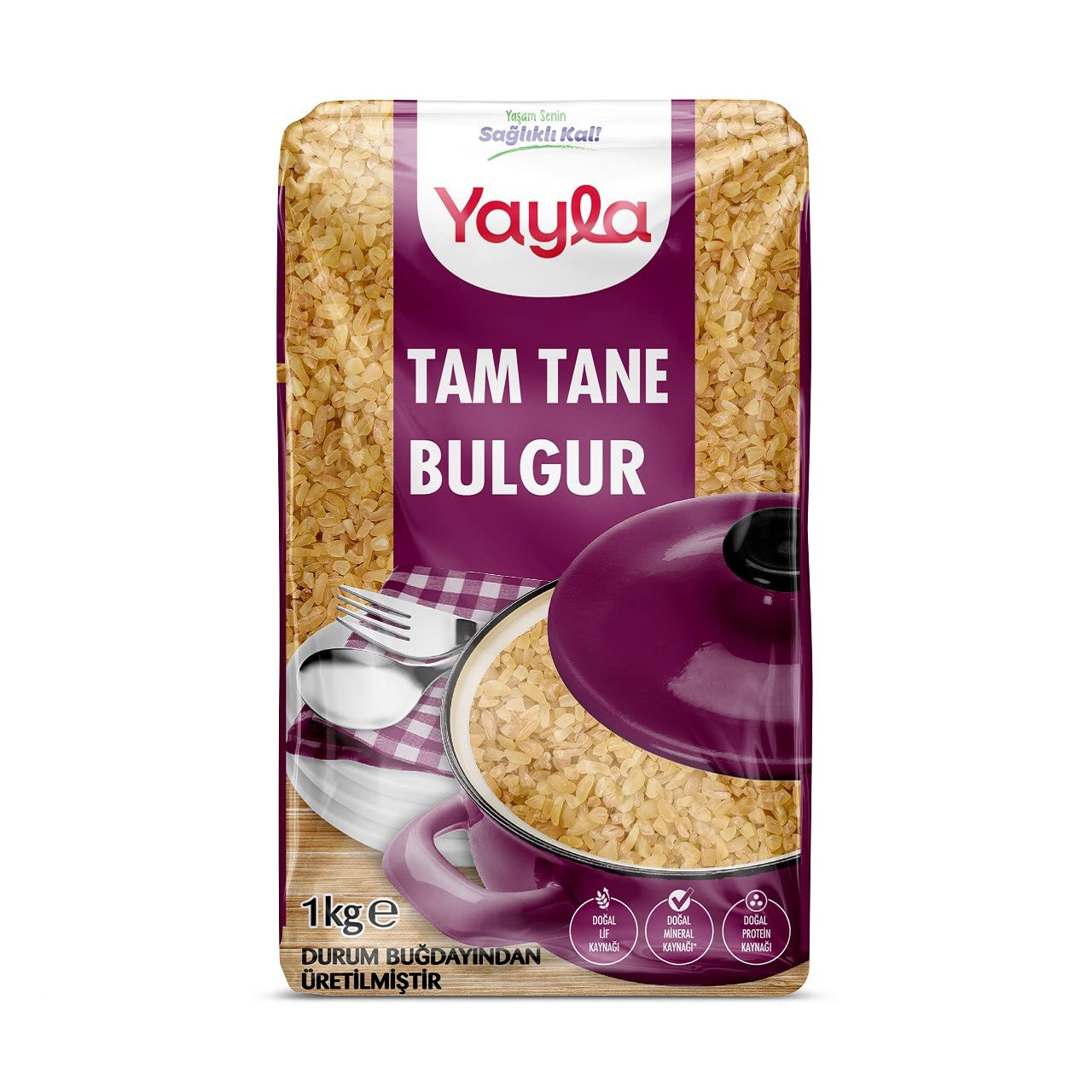 Yayla Tam Tane Pilavlık Bulgur (1 Kg)