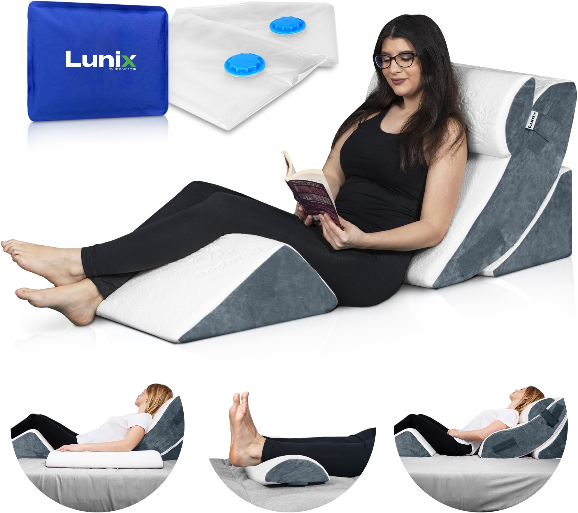 Contour BackMax Foam Bed Wedge Sleep Support System
