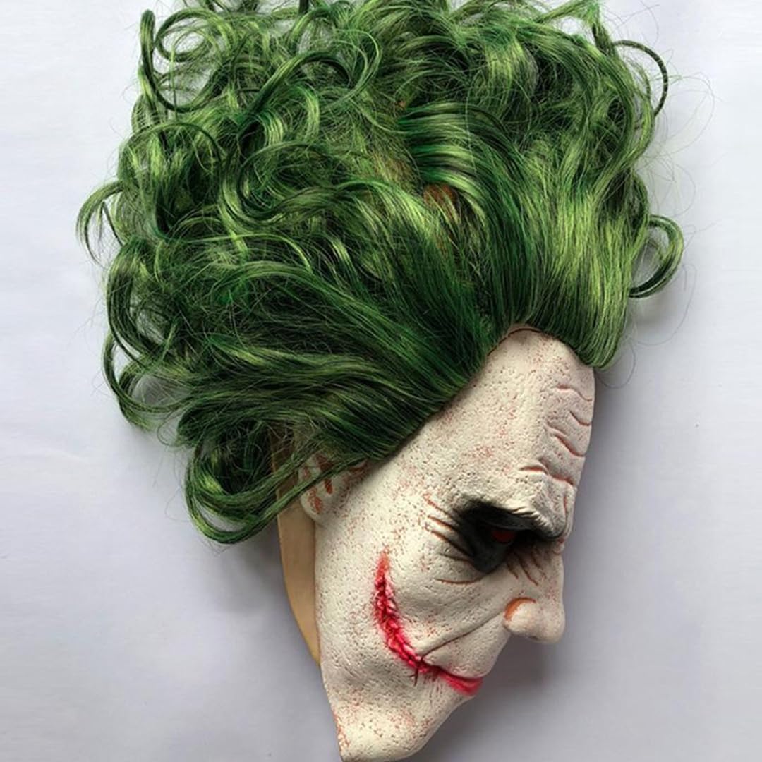 Amazon.co.jp: [SINGLE MANY] ジョーカー jokerマスク ハロウィン