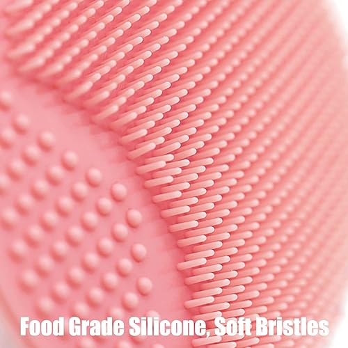 Miniatura 8 de Exfoliante facial, cepillo de limpieza facial, cepillo suave para la cara, cepillo de limpieza facial de silicona, exfoliante facial, espinillas
