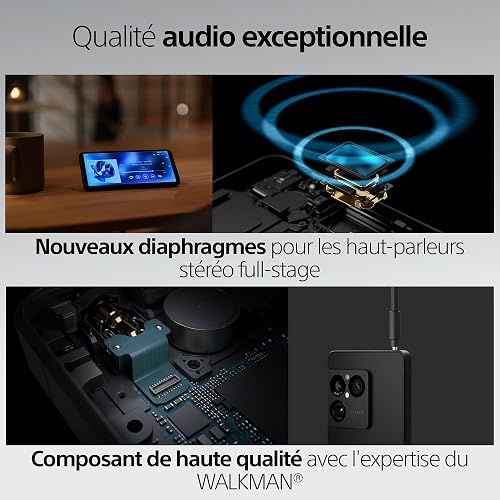 Sony Xperia 1 VIII - 6,5" 19,5:9 FHD+ HDR OLED 120Hz, Triple lens with new telephoto lens, Xperia AI, 2-day battery, 3,5mm Audio, Dual SIM, Graphite Black - 9