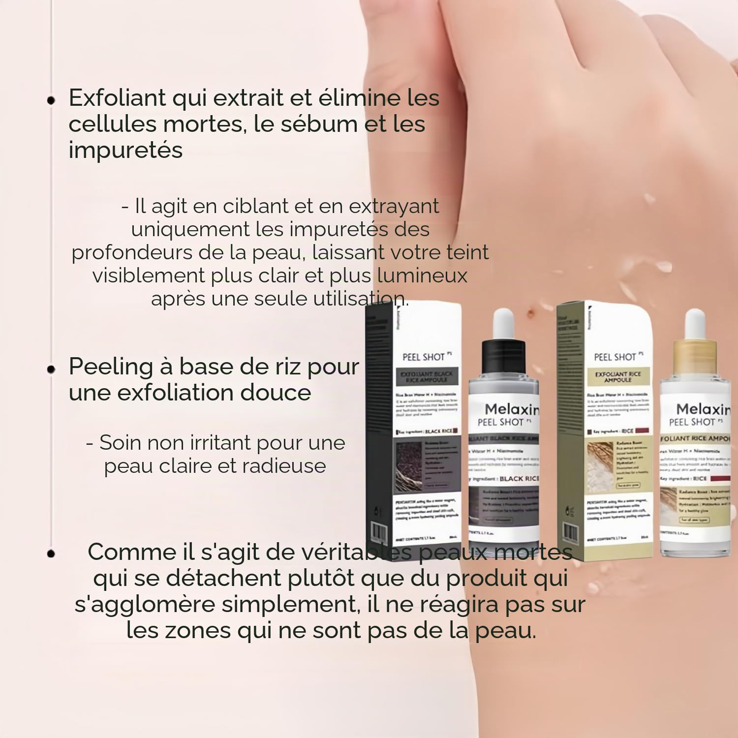 Sérum Peel Shot Drmelaxin (Blanc)