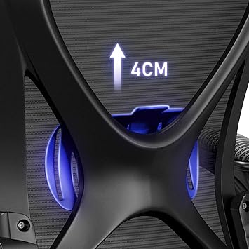 Office Chair Ergonomic Computer Chair High Back Adjustable Desk Chair with Flip-up Armrest, Swivel Mesh Task Gaming Chair for Home Office Work Study