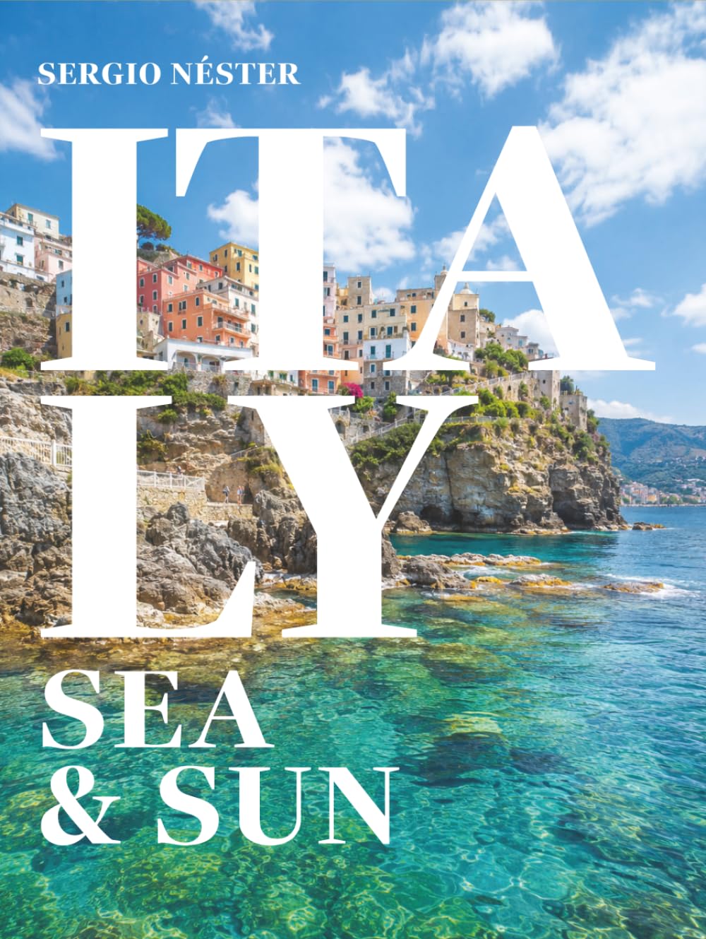 Livre de table Italie grand format d'art, album photo haut de gamme mer et soleil