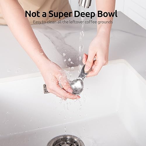 Miniatura 7 de Cuchara de café U-Taste - Cuchara de café de acero inoxidable 188, duradera, 1 cucharada y 2 cucharadas