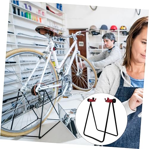Miniatura 2 de Práctico soporte de bicicleta de material de hierro refuerzo espesado para bicicletas Rack Garage
