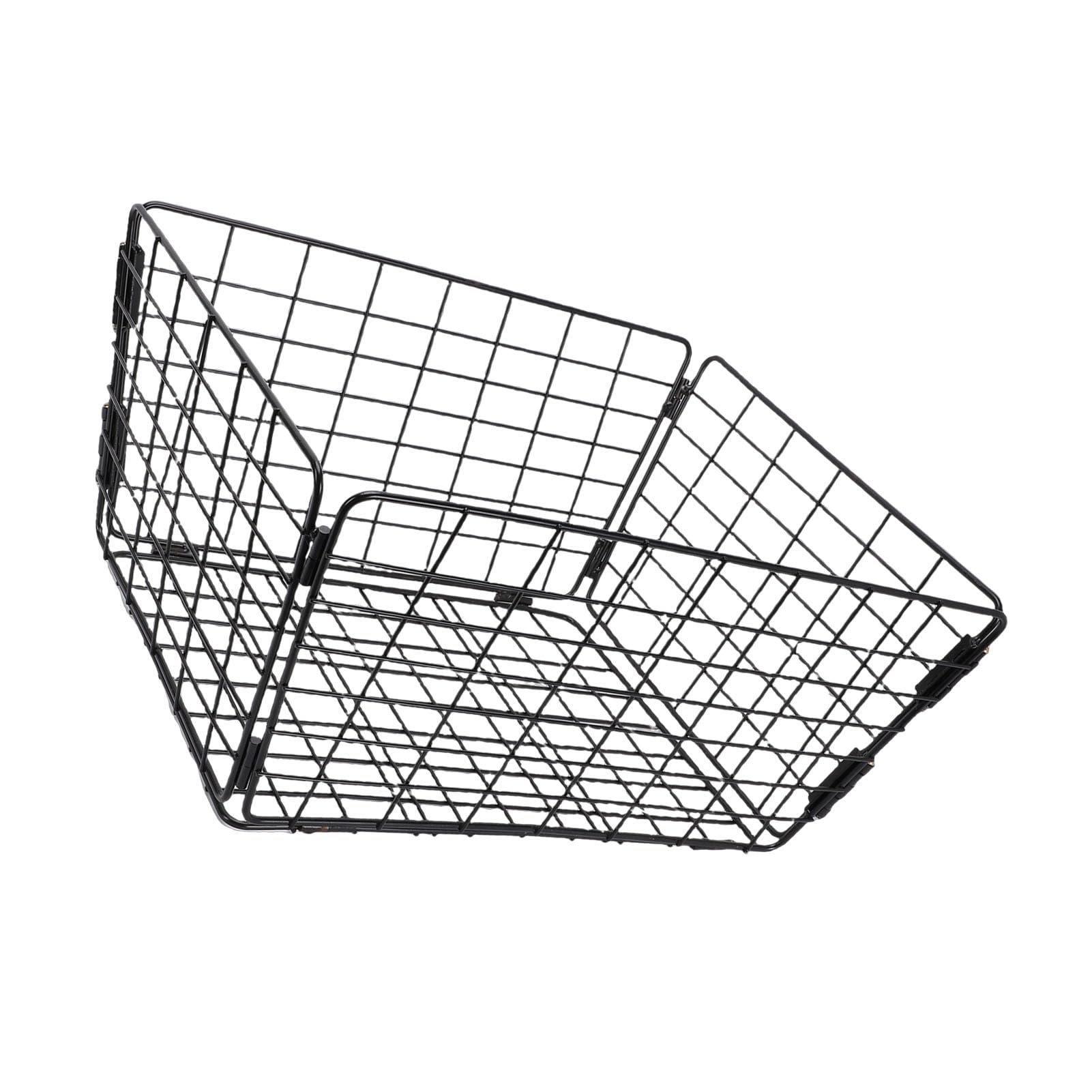Cesta Trasera para Scooter Cesta Trasera para Scooter de Movilidad de Metal Plegable Resistente para Compras, Apta para Scooters Pride, Drive, Golden, Merits