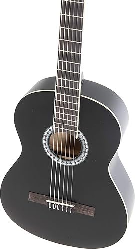 Miniatura 5 de GEWA Guitarra Clásica E-Acoustic BASIC 34, guitarra infantil (ideal para niños de 9 a 12 años, trastes de níquel plata, afinadores cromados, madera