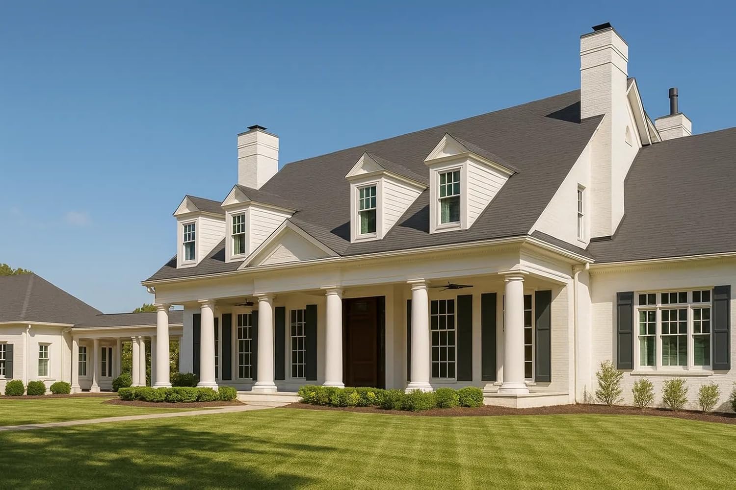 12-2938 HOUSE PLAN - Luxury House Plan with 2-Story Designs and CAD Blueprints