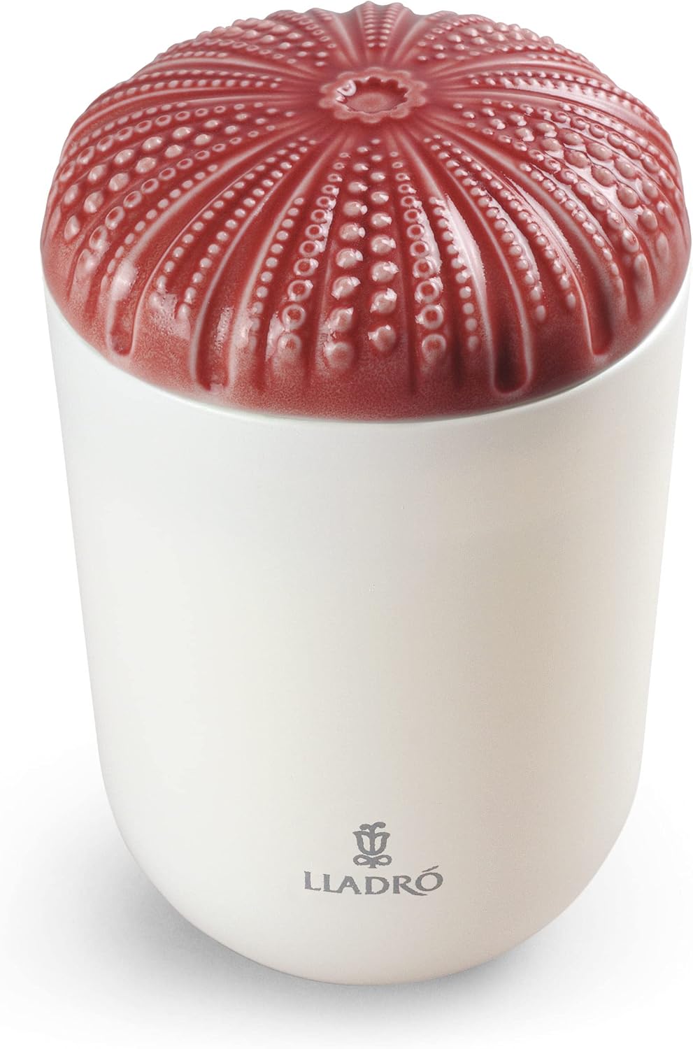 LLADRÓ Special Pack of Echoes of Nature Christmas Candles with Spicy and Fruity Scents. Set of 2 Porcelain Christmas Candles