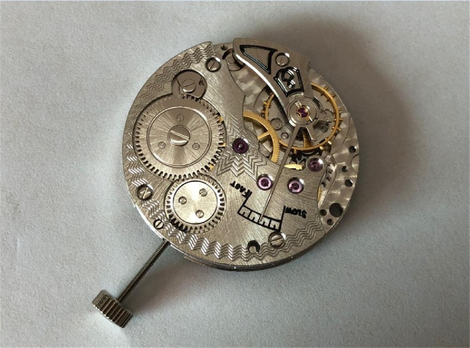 ST3621 Mechanical Watch Movement, Mechanical Hand Winding Hand-Rolled Movement, Vintage Movement for ETA6498 Spare Parts