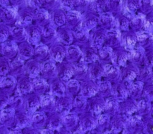 Miniatura 4 de Tela Minky Rosebud de 58 pulgadas de ancho vendido por The Yard (blanco)