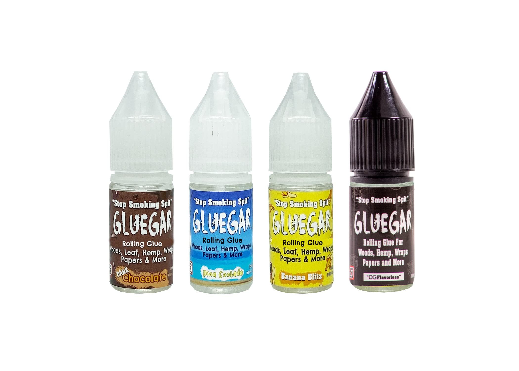GlueGar- Rolling Glue 10 ML Squeeze Bottle (1 Pack Tropical Mix)