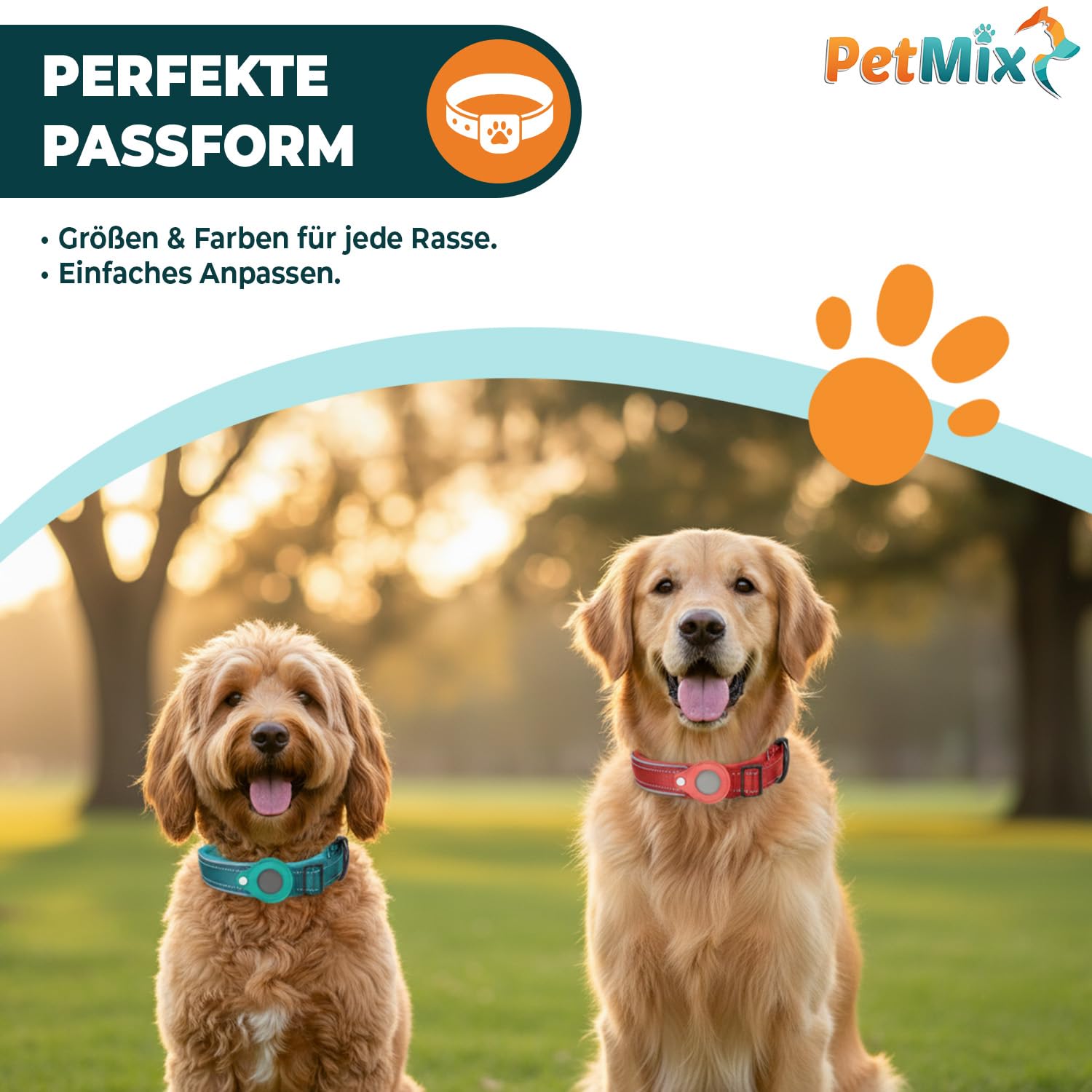 Collier GPS pour chien - Collier GPS pour petit chien - Traceur GPS pour chien - Dispositif de localisation de chien - Collier pour chien (noir, S)