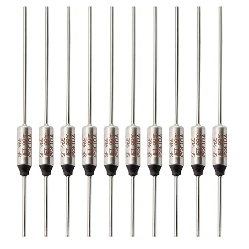 Miniatura 7 de BNYZWOT SF119E-121 grados de metal de corte térmico fusible térmico 10A 250 V para transformador de motor eléctrico industrial electrodoméstico 10