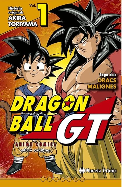 Portada de Bola de Drac GT Anime Serie n. 01/03
