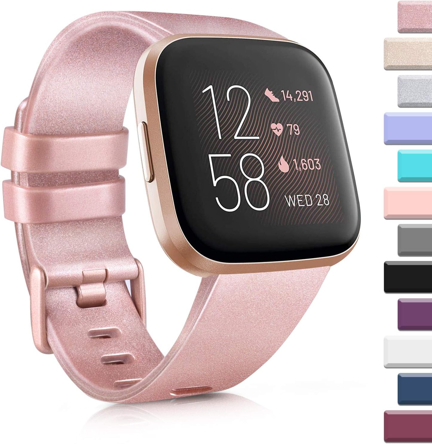 AK Sports Bands Compatible for Fitbit Versa/Versa 2/Versa