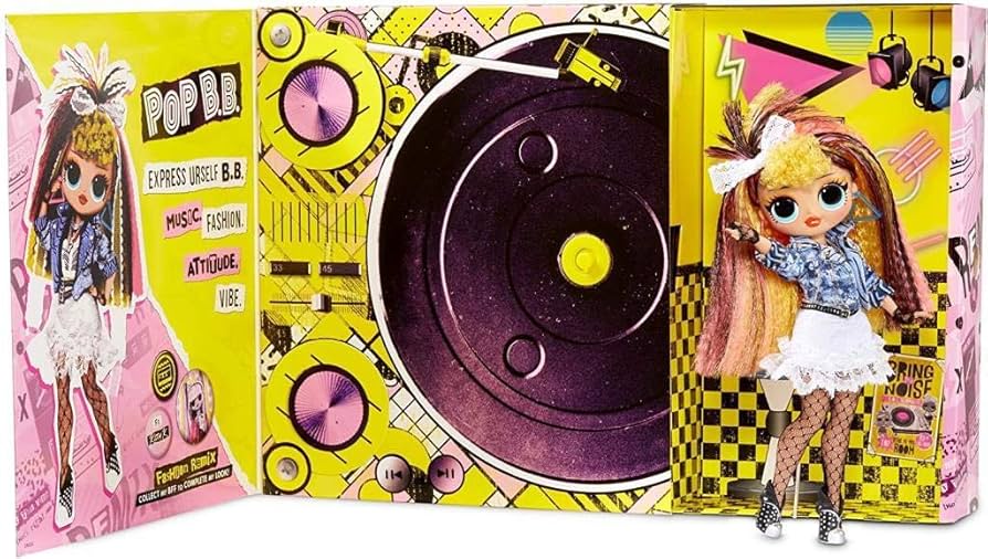 sue★LOLサプライズ★OMG Honeylicous&amp;Pop.BB Amazon.com: L.O.L. Surprise! Remix Pop B.B. Fashion Doll