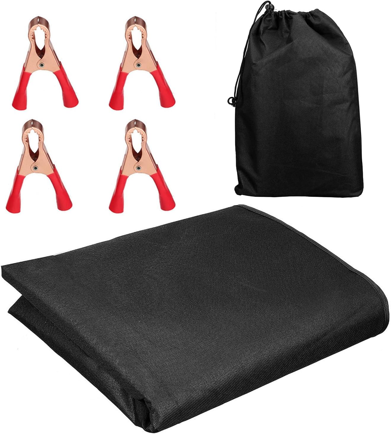 210D Oxford Fabric RV Rear Barn Door Waterproof Awning Cover, 185 * 120cm,Sunshade Rain Protector for Ford Transit, Fiat Ducato, VW T5/T6 & More Campervans & Motorhomes