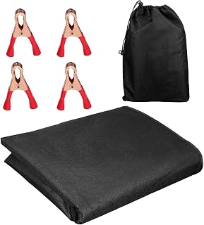 210D Oxford Fabric RV Rear Barn Door Waterproof Awning Cover, 185 * 120cm,Sunshade Rain Protector for Ford Transit, Fiat Ducato, VW T5/T6 & More Campervans & Motorhomes