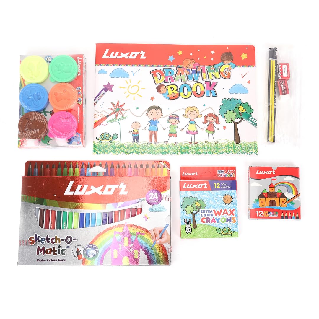 Luxor Work-From-Home Combo: Comprehensive Fine Point Office Kit With Handy Zipper Pouch, Organize Your Workspace Efficiently, Multicolor (B08K7HH17M) Amazon Price History, Amazon Price Tracker