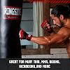 Ringside Saco de boxeo Muay Thai de 100 libras, resistente Powerhide, para boxeo, MMA, Muay Thai y kickboxing, incluye cadena y giratorio, negro, 72" de alto x 13" de diámetro 5