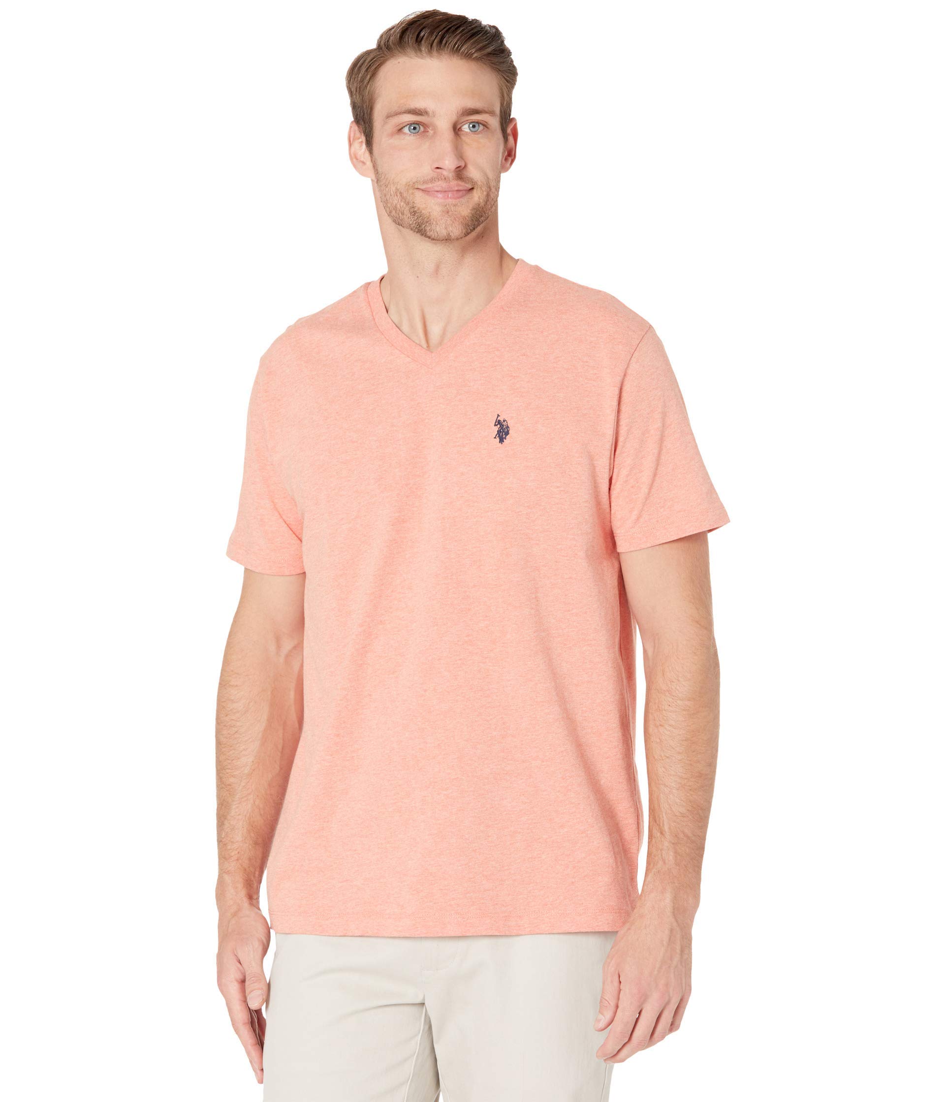 U.S. Polo Assn. Men's Solid V‑Neck T-Shirt