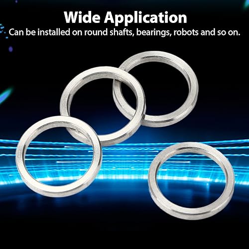 Vista 12 de Kit espaciador de arandela de acero inoxidable – 10 piezas de 0.591 in de diámetro exterior x 0.472 in de diámetro