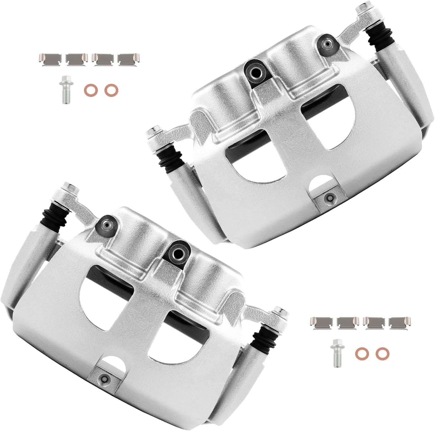 cciyu 18B5175 18B5174 Rear Left & Right Brake Caliper With Bracket For Dodge For Ram 2500 2009-2010,For Dodge For Ram 3500 2009-2010,For Ram For 2500 2011-2018,For Ram For 3500 2011-2018