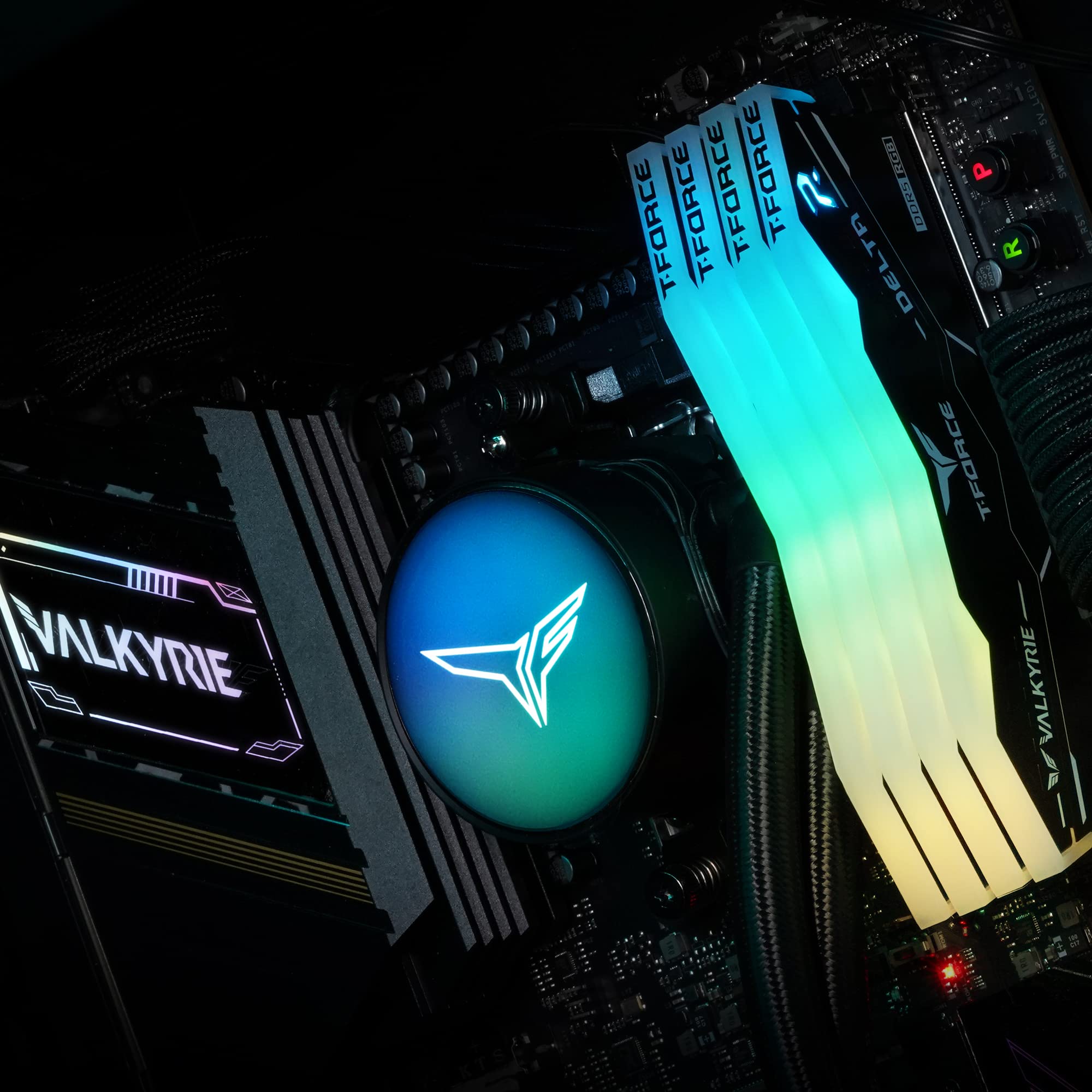 Amazon.co.jp: TEAMGROUP T-Force Delta RGB DDR5 Valkyrie Edition