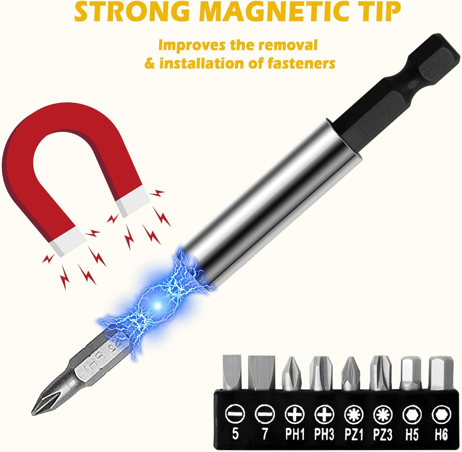 LLNDEI 48+11 PCS 3/8" Drive Impact Socket Set SAE and Metric &Universal Socket Tool Gift for Men - - 