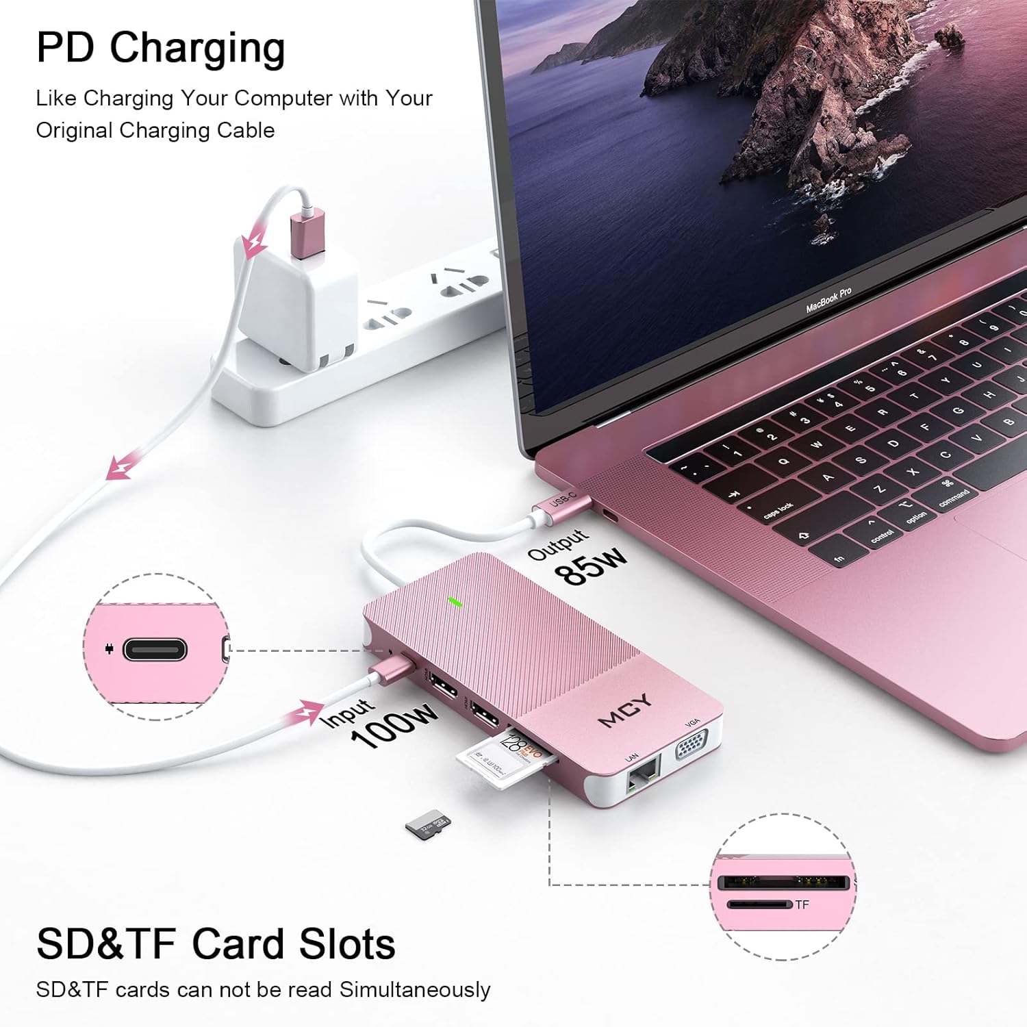 Buy Docking Station, MCY 12 in 1 Triple Display Laptop USB C Docking