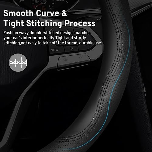 Miniatura 6 de Funda de volante para Mazda CX5, Mazda 6, CX-5, CX9, CX30, Mazda 3, CX90, CX-9, CX-3, CX50, Mazda 5, RX-8, Sport GS GT, accesorios de coche de