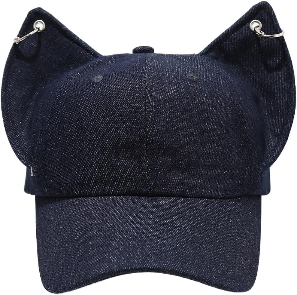 Dubin Dog Ears 3D Cowboy Baseball Hat for Couples - Water Washed Duck Tongue Design