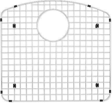 BLANCO 221011 DIAMOND Stainless Steel Kitchen Sink Grid - BLANCO Sink Protector, Large