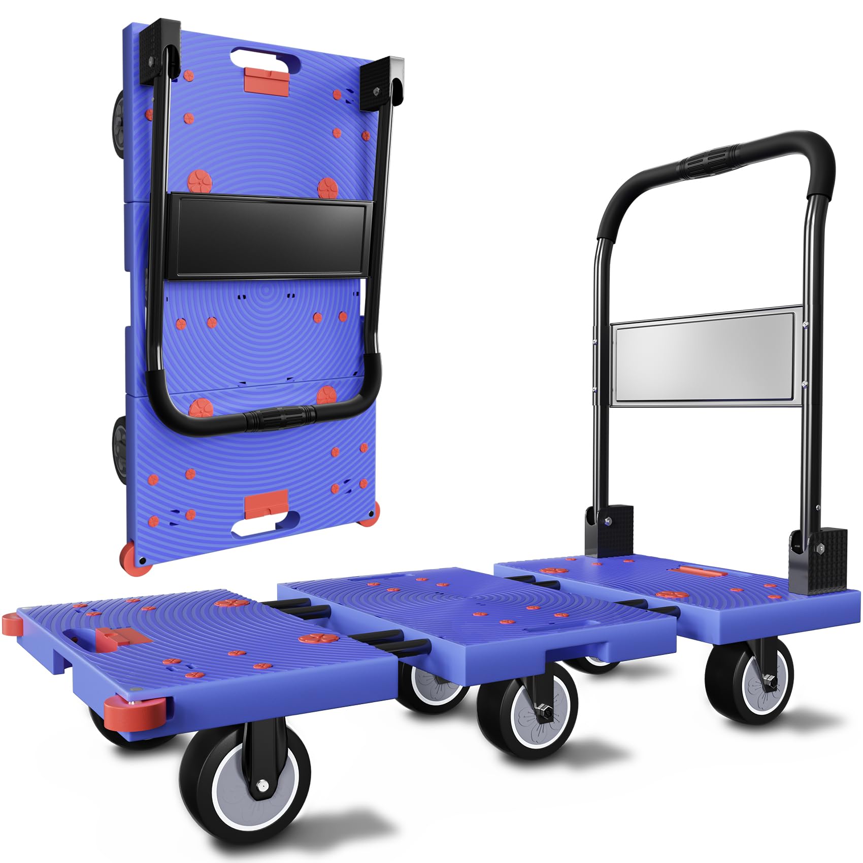 Heavy Duty Folding Platform Cart - 1323 lbs Capacity -8 Heavy Duty Folding Platform Cart - 1323 lbs Capacity -8