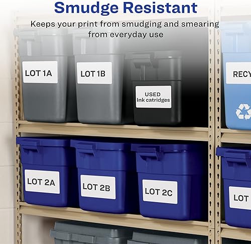 Miniatura 3 de Avery Etiquetas de envío térmico directo, 4 x 6 pulgadas, blancas, impresión térmica directa, comparables a DYMO 1744907, 4 rollos de etiquetas en
