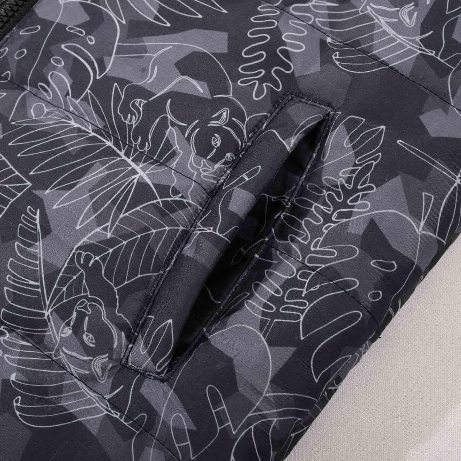 SUNDAY ROSE Boys Girls Hooded Puffer Vest Lightweight Sleeveless Quilted Waistcoat Outerwear - Image 5