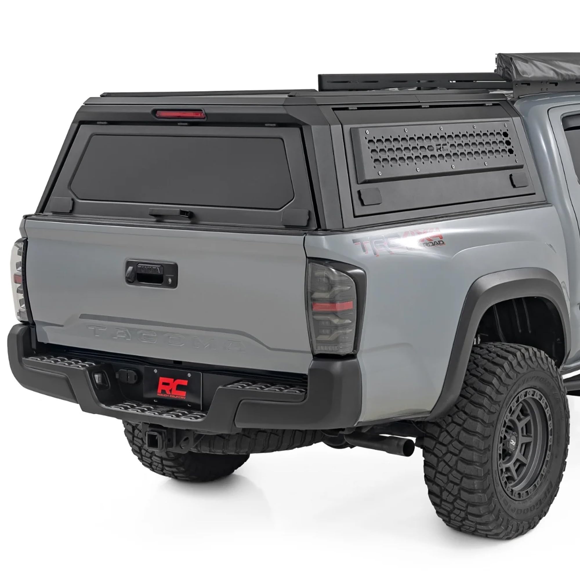 Photo 1 of *** PARTIAL SET *** Rough Country Truck Bed Cap Topper for Toyota Tacoma (2016-2023) 5' Bed - Modular Design, Locking Gullwing Access Doors, Molle Panels, LED Interior LightingJmdjJQT2XGYsn2KGEfIkOh01KECl7CbgcHP6