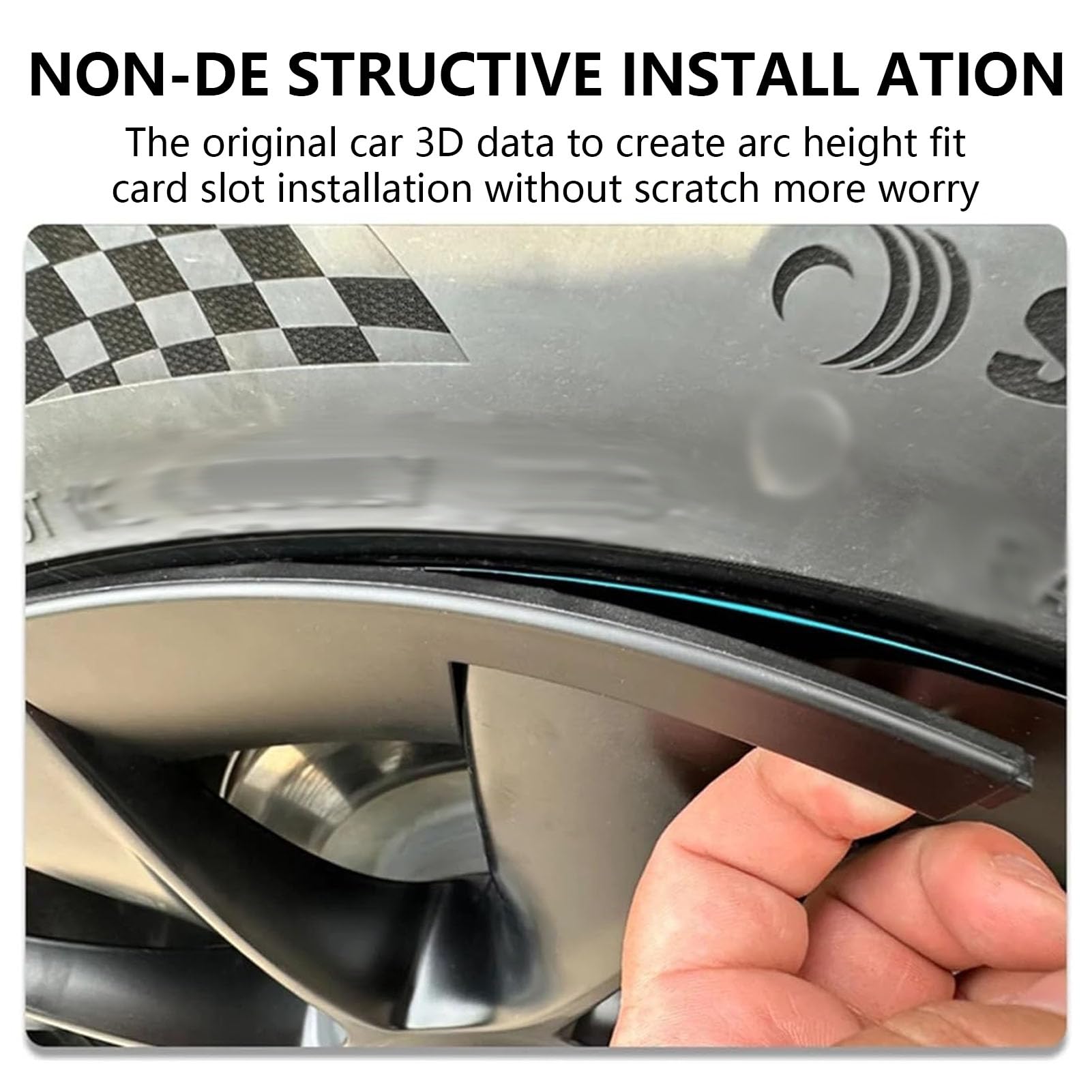 20 Pollici Protezione Cerchio Ruota per Tesla Model Y Copriruota, 40PCS Coprimozzo Ruota Protezioni per Cerchioni, Copriruota di Ricambio Facile da Installare(Color:Carbon Pattern)
