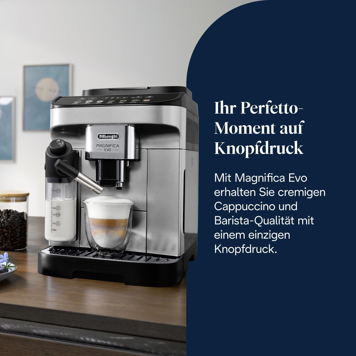 De’Longhi Magnifica Evo - Kaffeevollautomat mit Vollautomatischem...